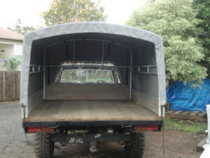 small truck canvas  canopy  cover 2